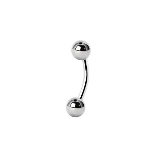 Micro Banana Barbell Steel 16 Gauge 