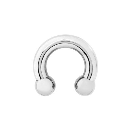 Circular Barbell Horseshoe (Heavy Gauge) | Shop Body Piercing Jewellery ...