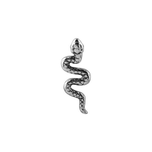 Surgical Steel - Snake - 12mm (Type R) Internal Thread Labret Attachment