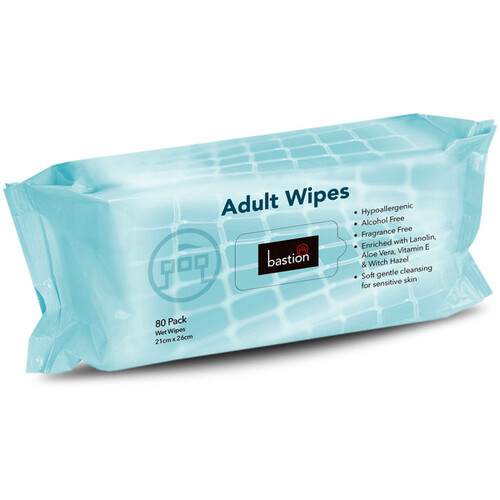 Personal Wipes - pack of 80